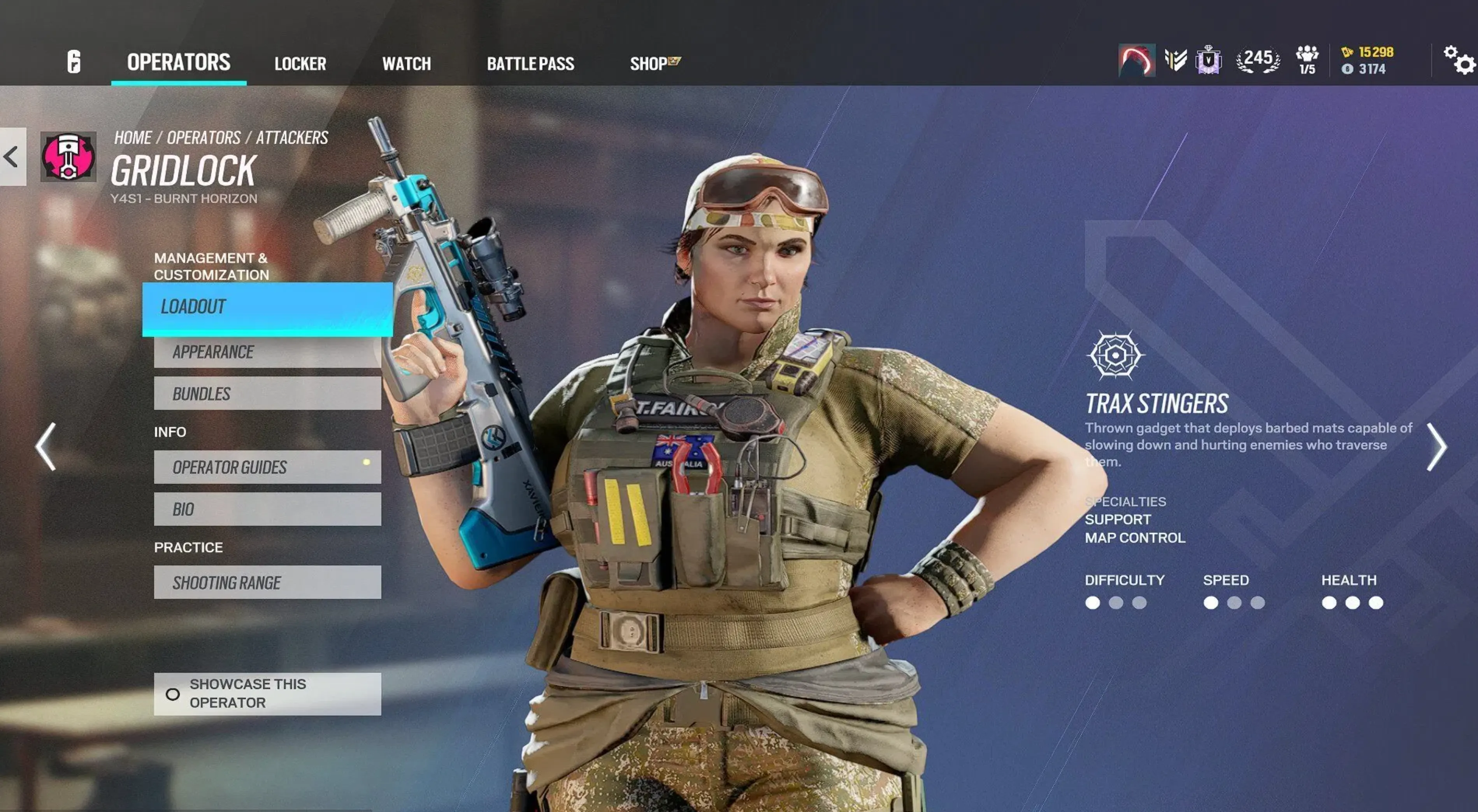 best gridlock loadout in r6